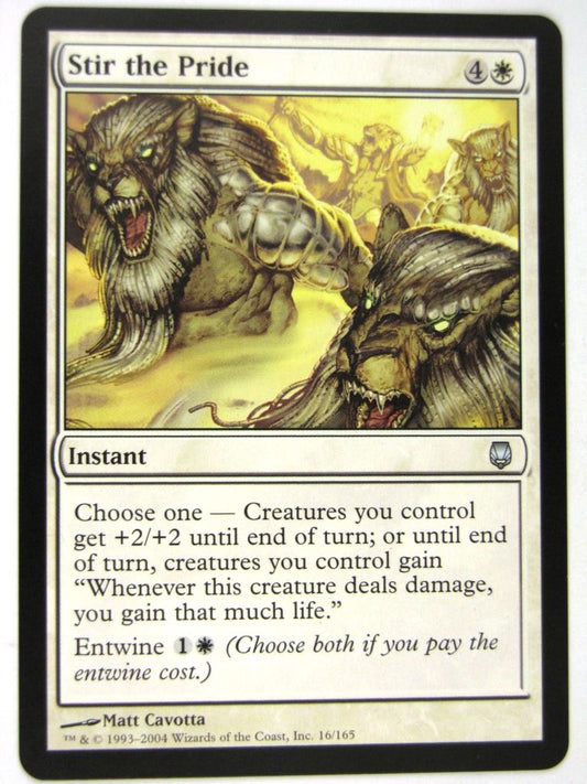MTG Magic: the Gathering Cards: STIR THE PRIDE: DST