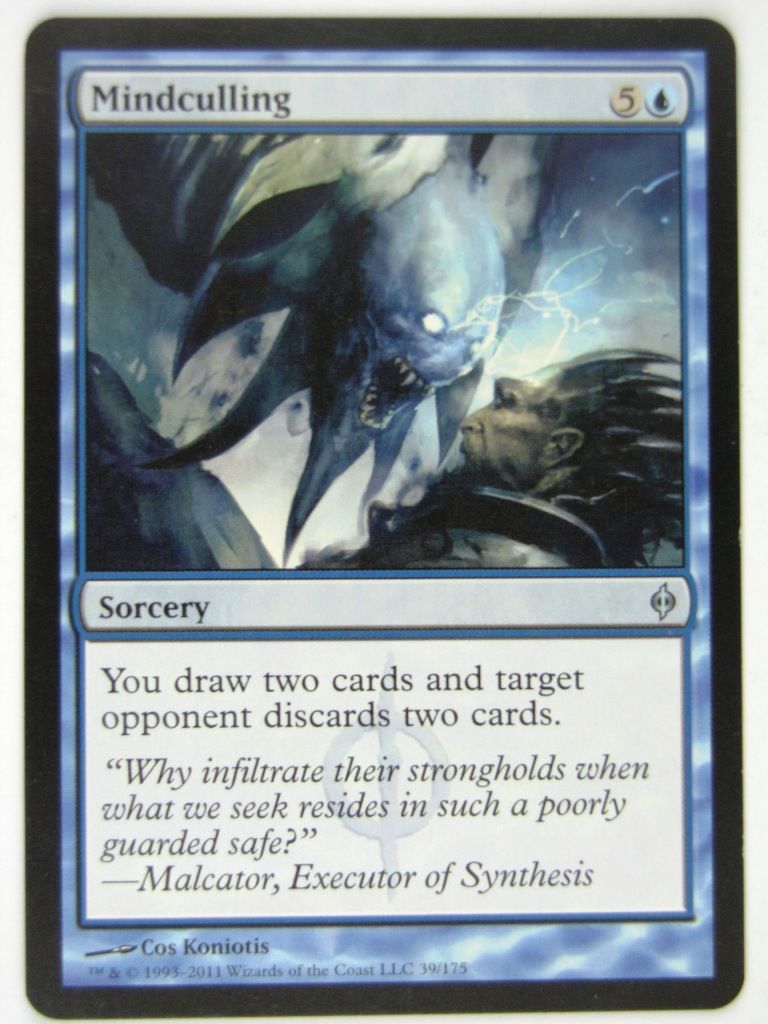 MTG Magic: the Gathering Cards: MINDCULLING: NPH