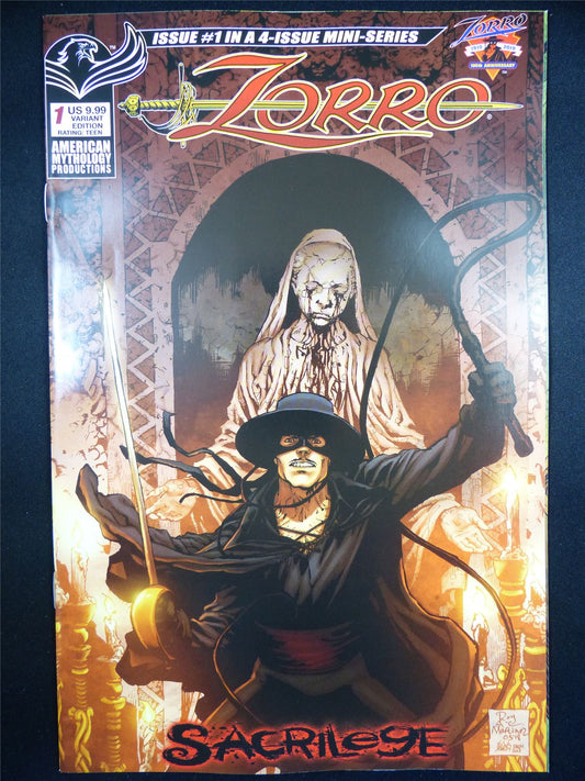 ZORRO #1 Variant - Nov 2022 - Mythology Comics #154