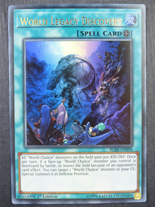 World Legacy Discovery BLRR Ultra Rare - 1st ed Yugioh Card #9C0