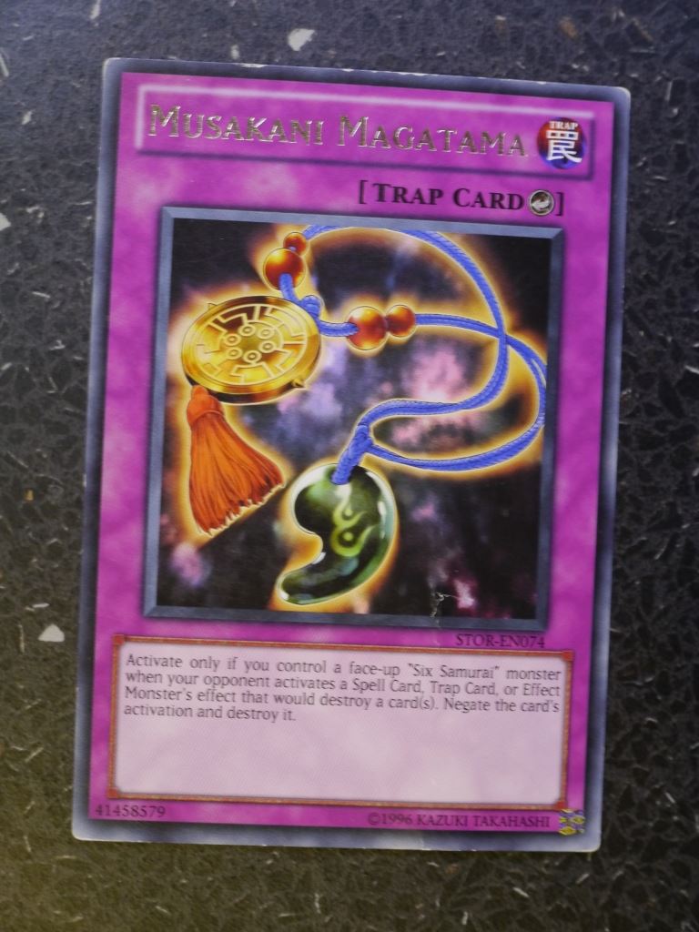 Yugioh Cards: MUSAKANI MAGATAMA STOR SUPER RARE # 4A30