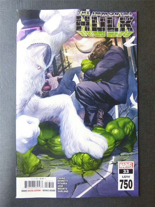 The Immortal HULK #33 - Legacy #750 - May 2020 - Marvel Comics #2B