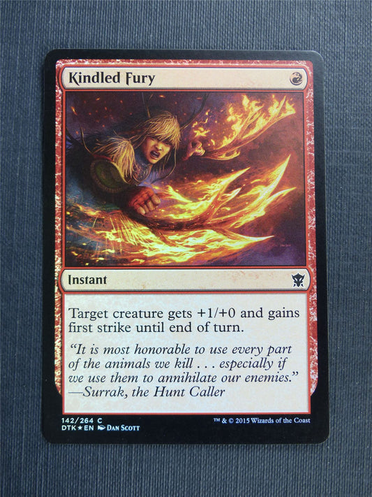 Kindled Fury Foil - Mtg Magic Cards #5DV