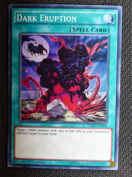 Dark Eruption - DESO - Super Rare - Yugioh Card # 1I55