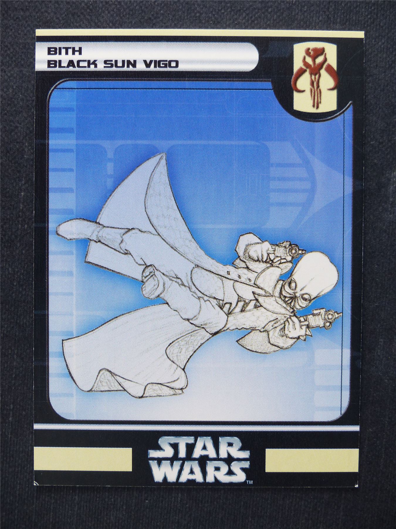 Bith Black Sun Vigo 18/60 - Star Wars Miniatures Spare Cards #7E