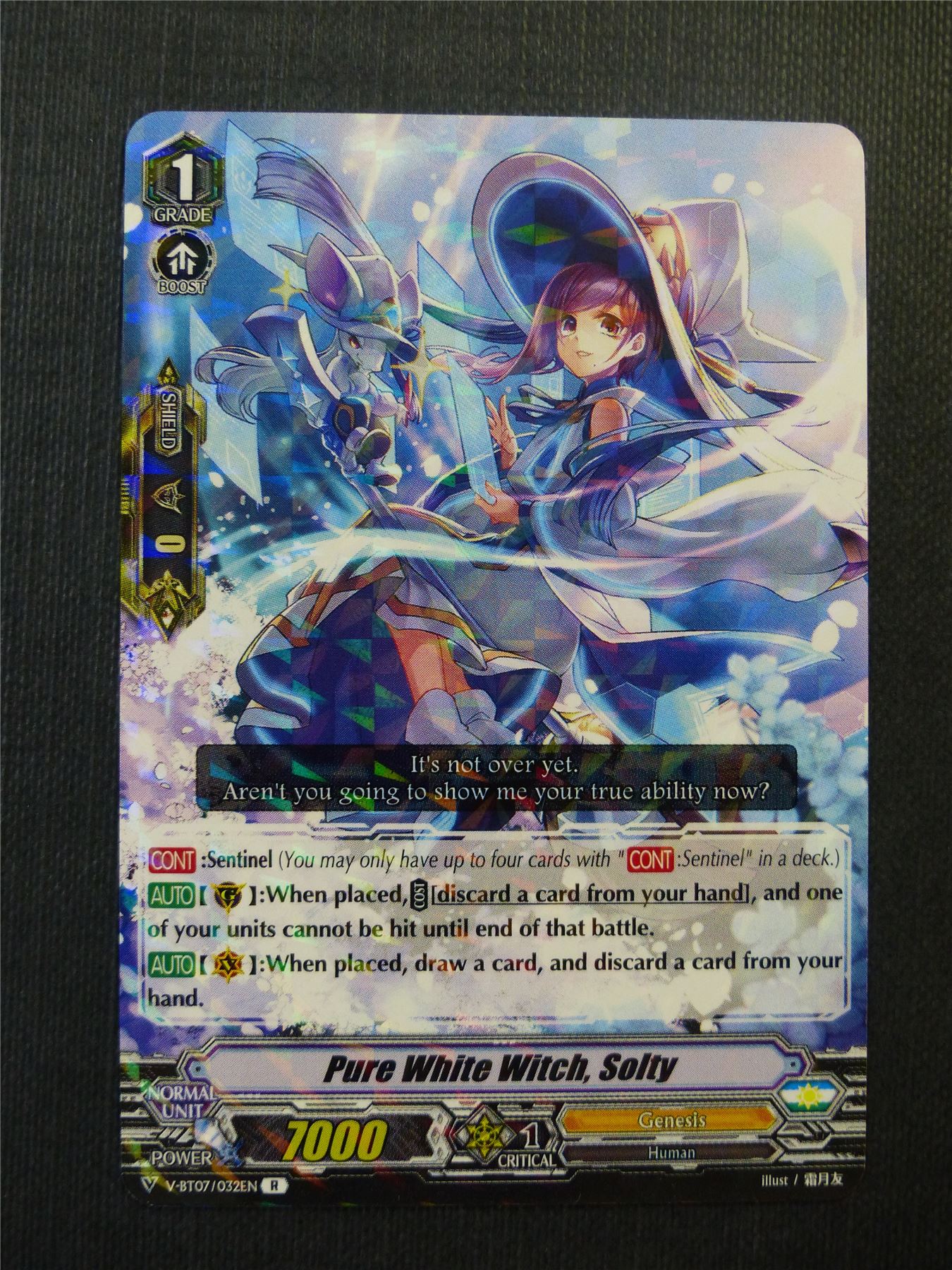 Pure White Witch Solty V-BT07 R - Vanguard Cards #V4