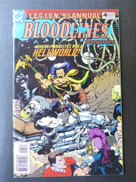 BLOODLINES Outbreak #4 - DC Comics #1VC