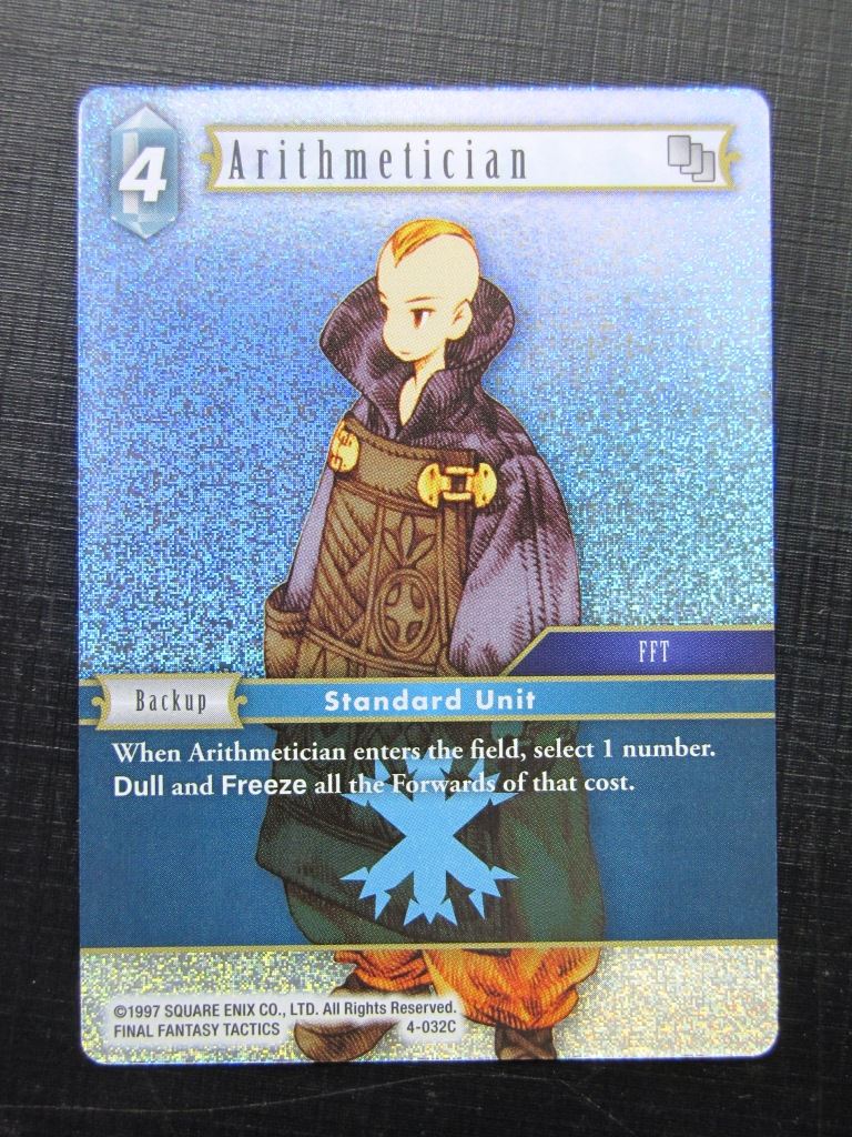 Arithmetician 4-032C Foil - Final Fantasy Card # 6I90