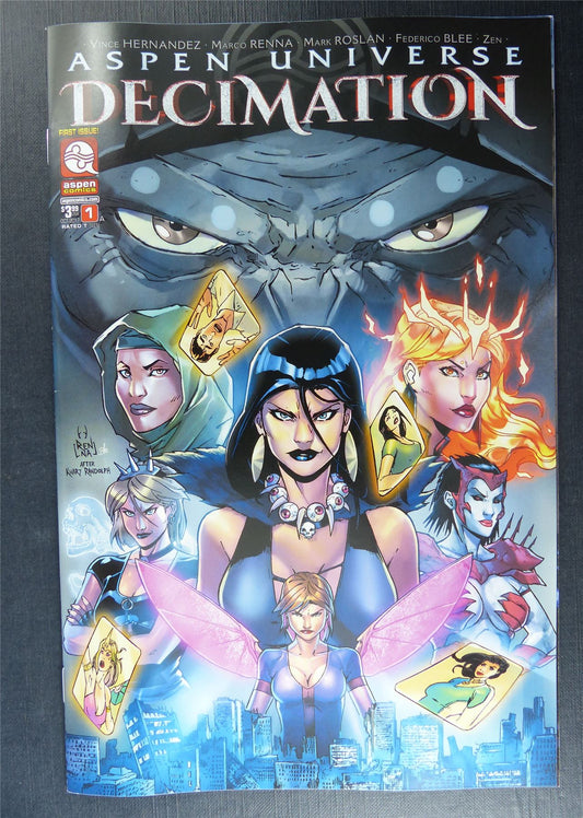 ASPEN Universe: Decimation #1 cover A - Mar 2021 - Aspen Comics #8D