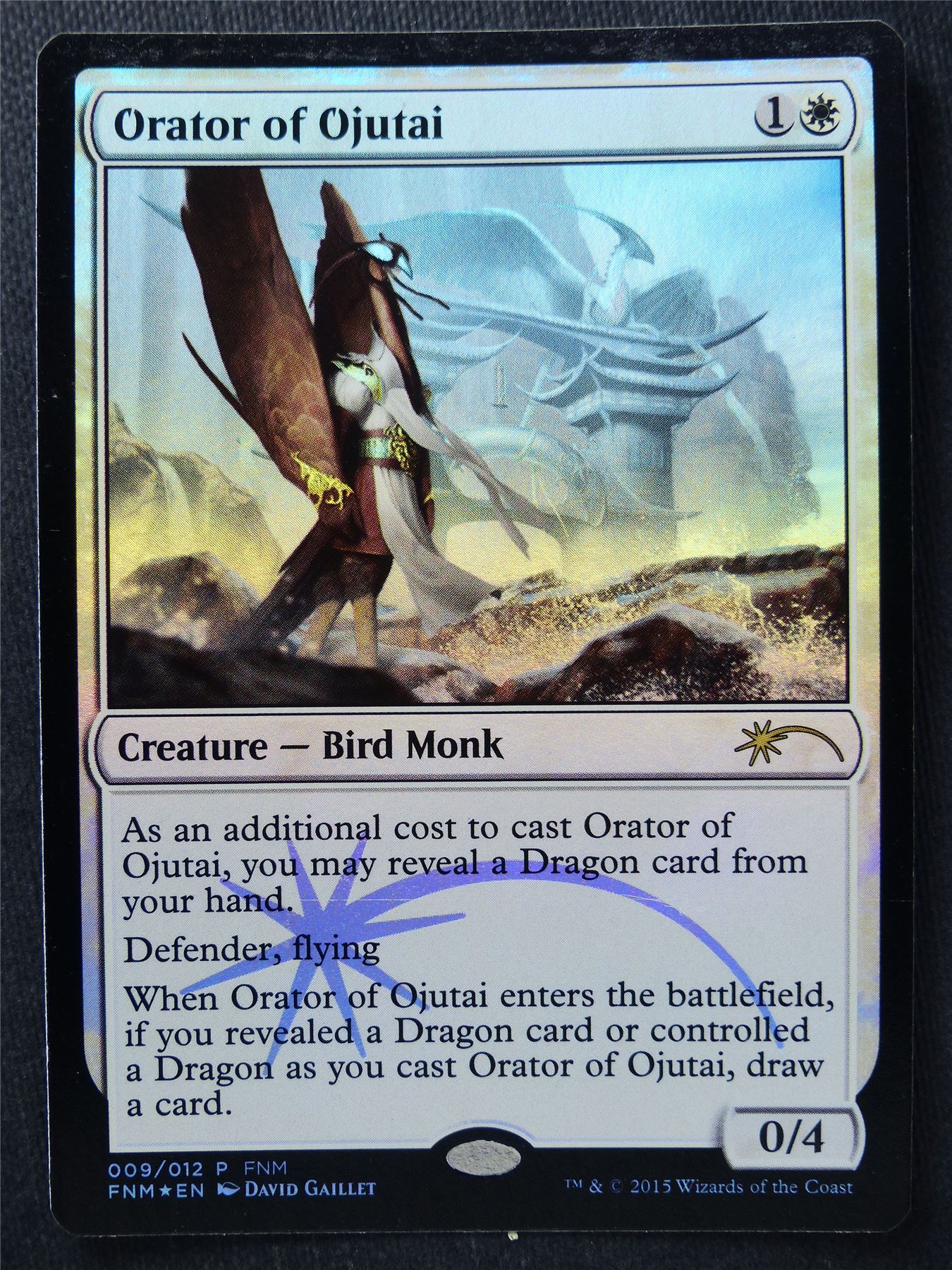 Orator of Ojutai Promo Foil - Mtg Magic Cards #MF