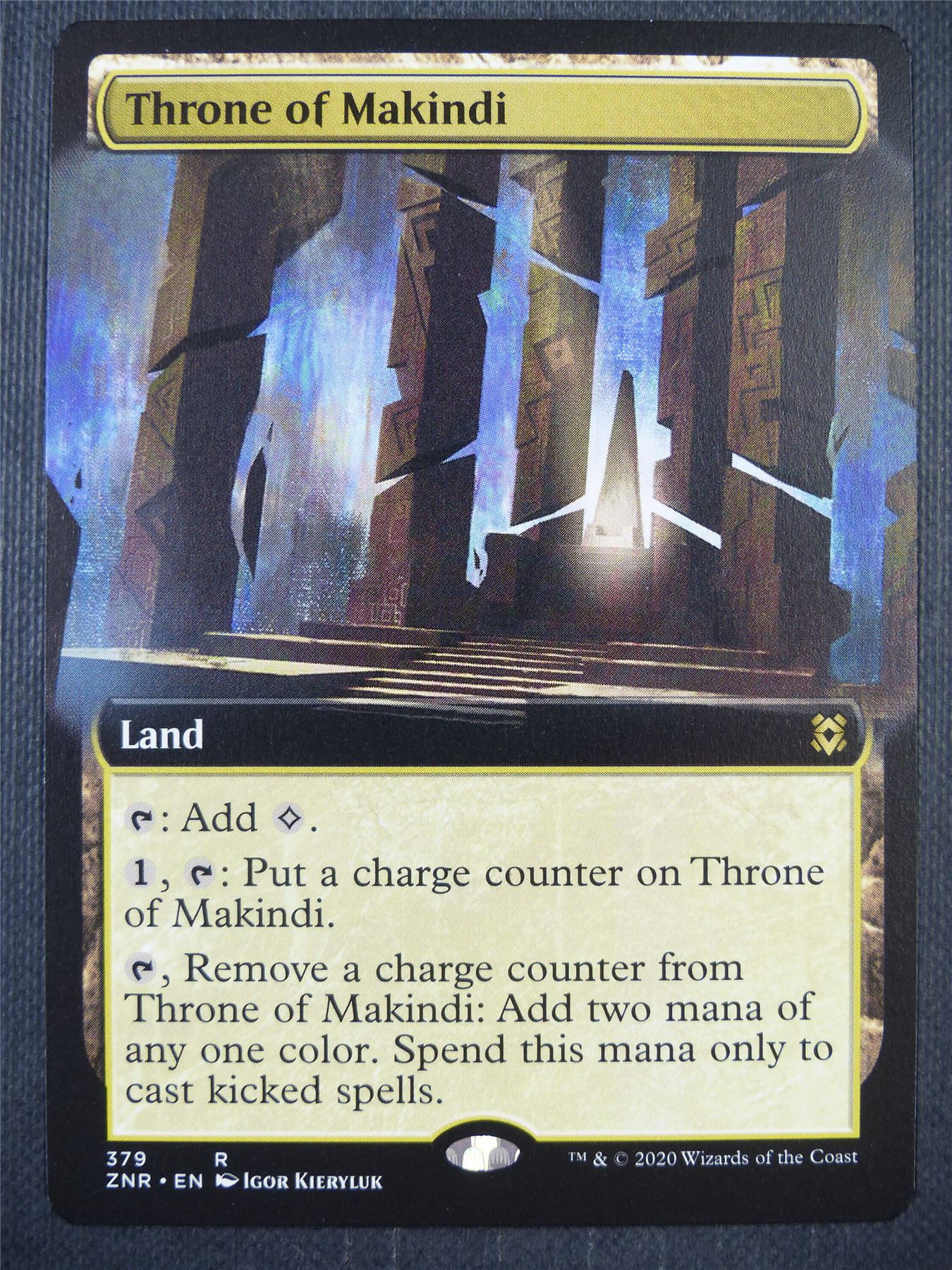 Throne of Makindi Extended art - Mtg Card #8SK