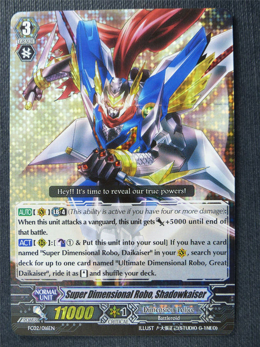 Super Dimensional Robo Shadowkaiser FC02 - Vanguard Card #4I7