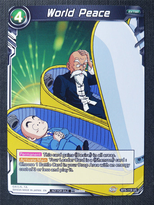 World Peace - Dragon Ball Super Cards #RR