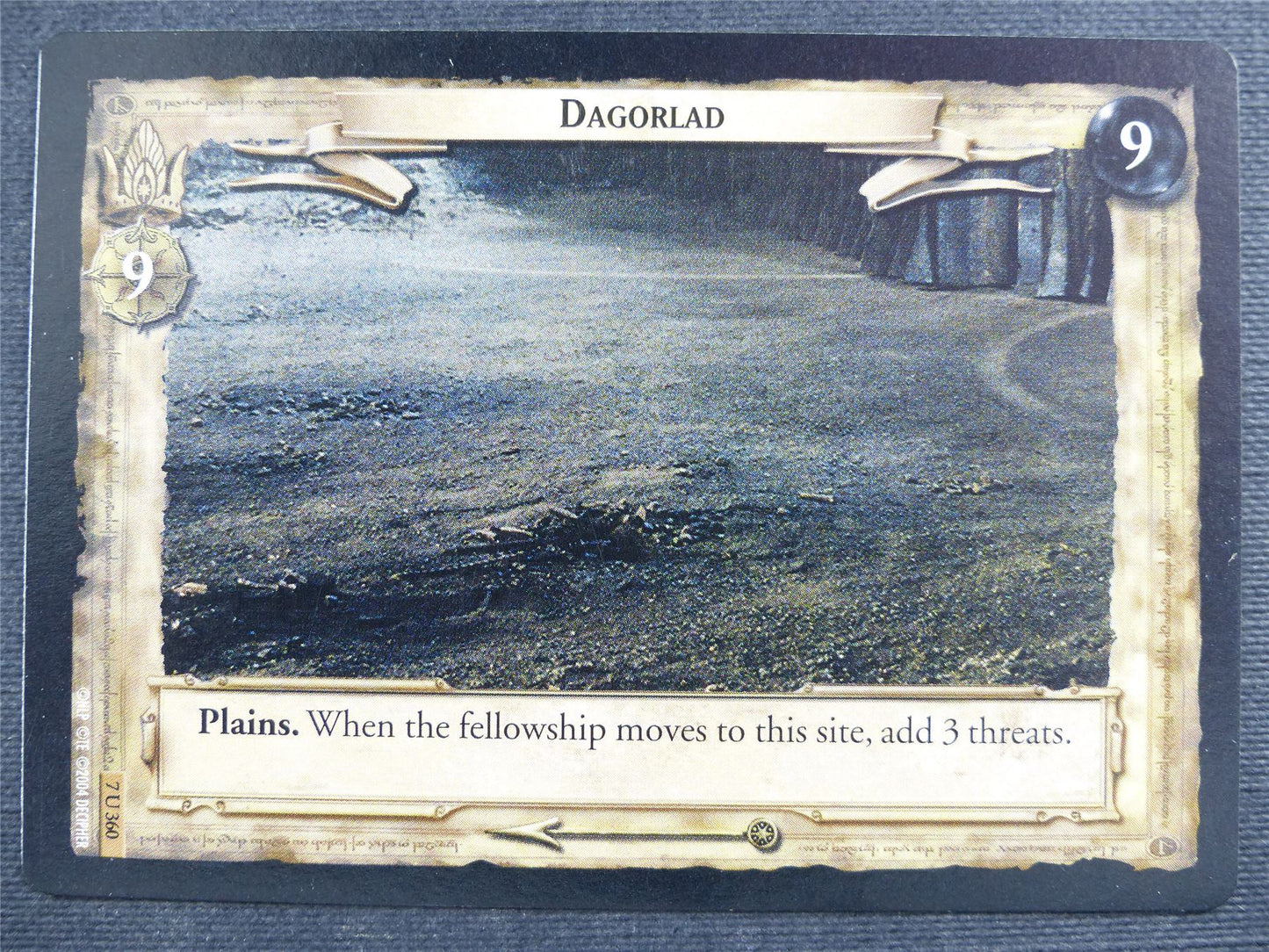 Dagorlad 7 U 360 - LotR Cards #2SQ