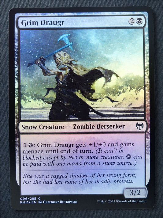 Grim Draugr Foil - Mtg Magic Cards #ZN