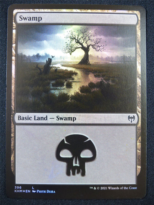 Swamp 396 Foil - Mtg Card #21U
