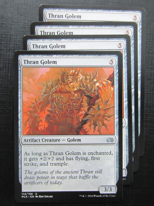 MTG Magic Cards: THRAN GOLEM x4 # 26A25