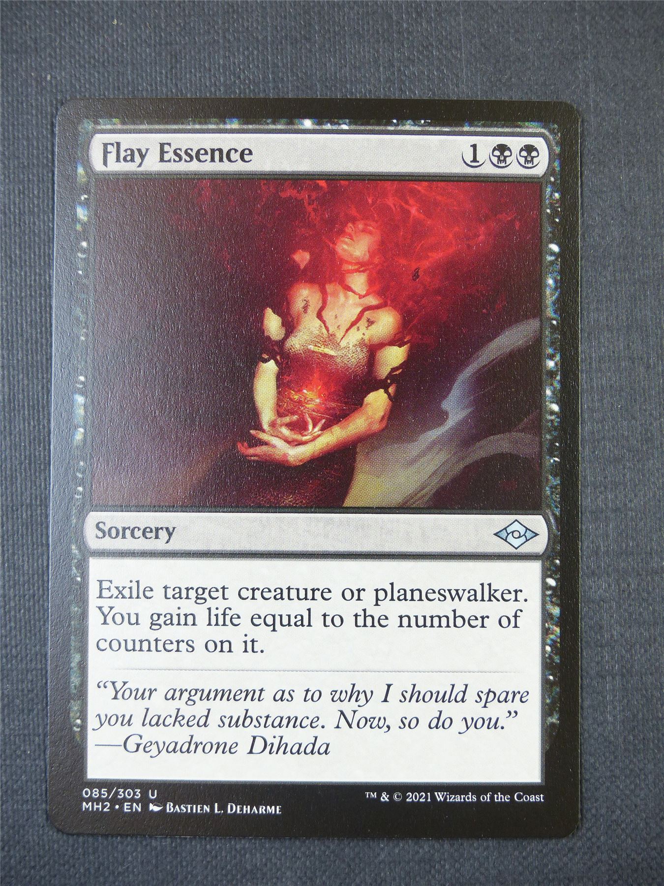 Flay Essence - Uncommon - Mtg Card #528