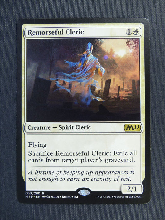 Remorseful Cleric - Mtg Magic Cards #3TG