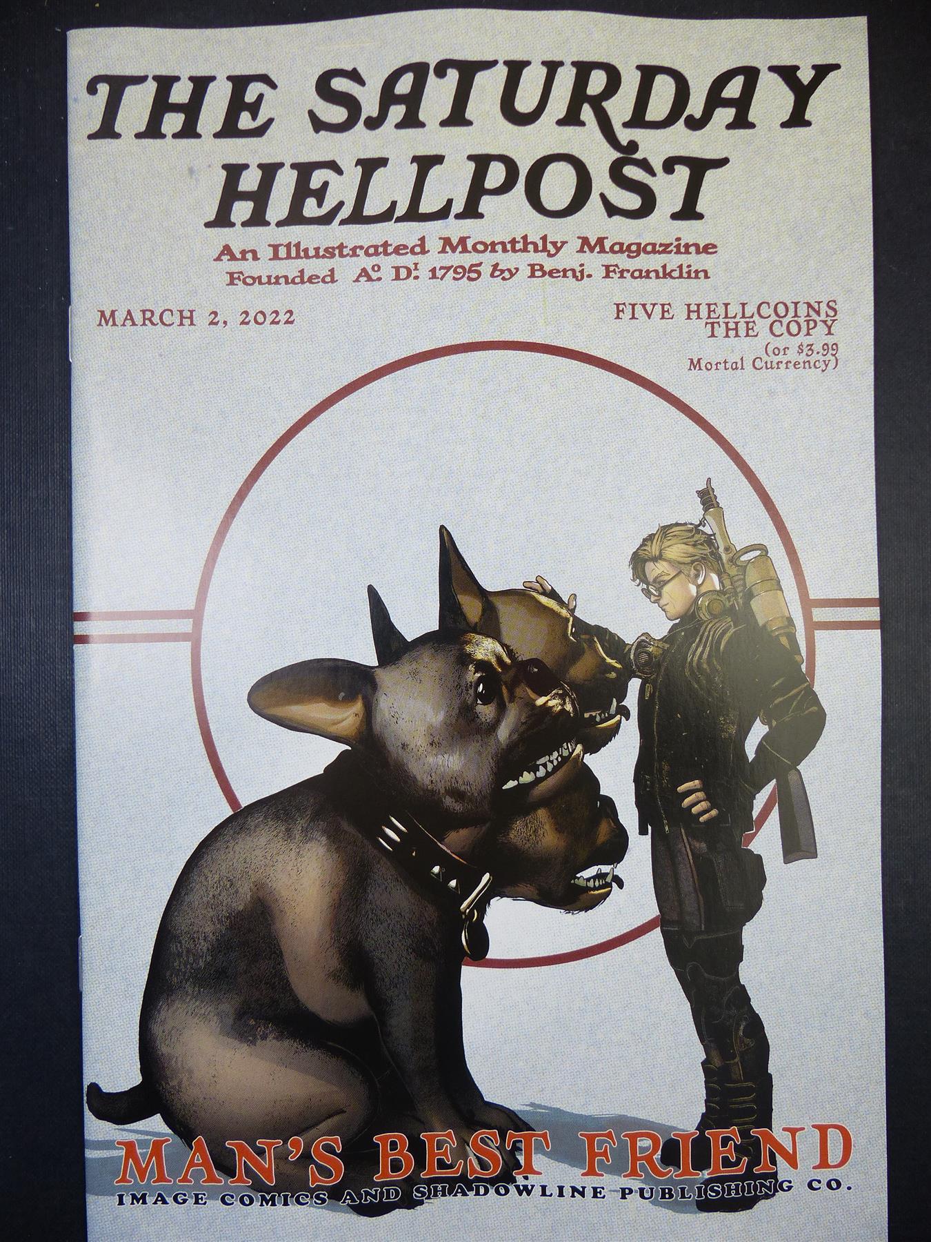 HELLCOP #5 Hellpost cvr - Mar 2022 - Image Comic #7T5