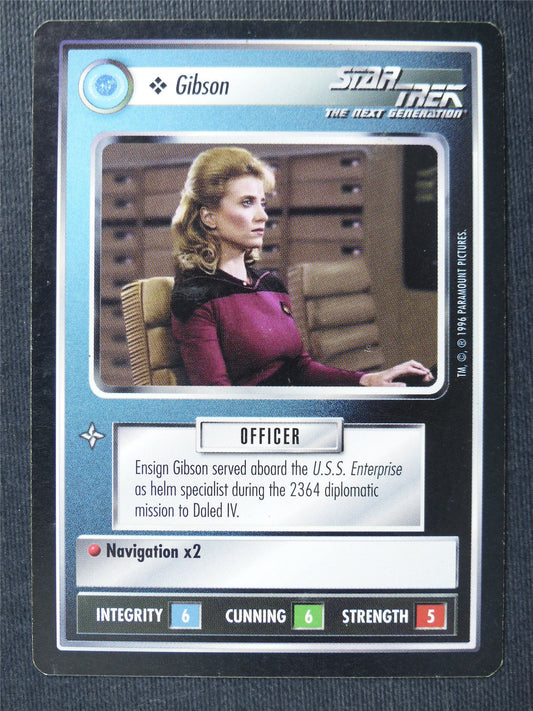 Gibson - NG - Star Trek Cards #TV