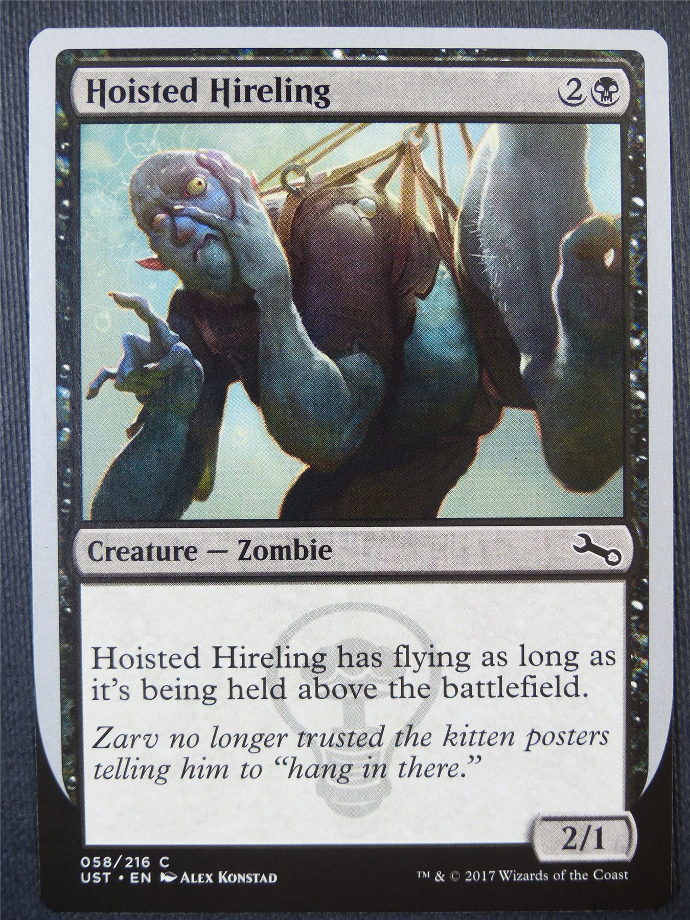 Hoisted Hireling - Unstable - Mtg Card #5PL