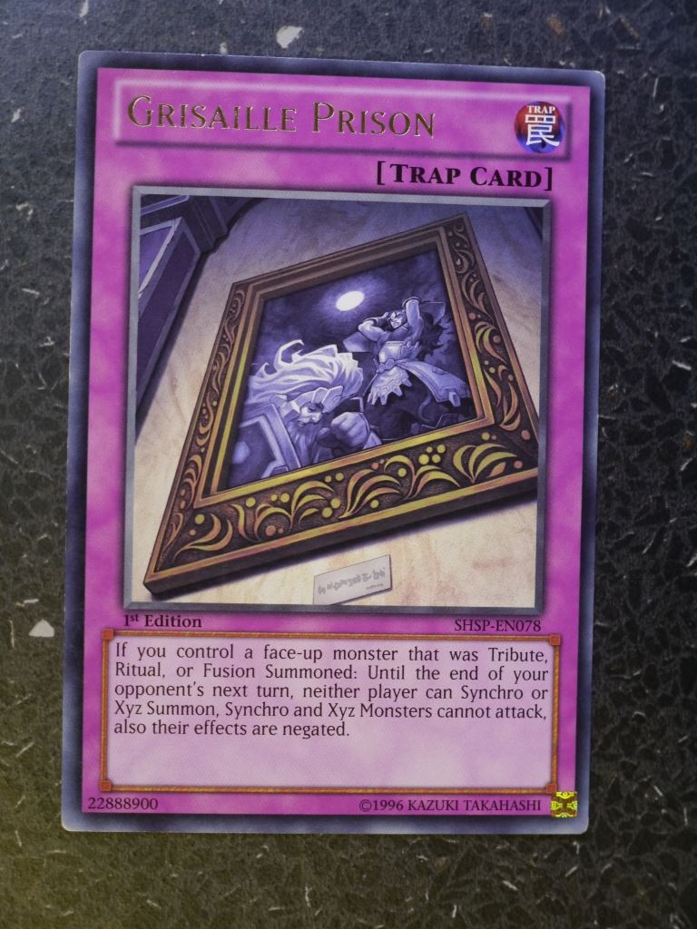 Yugioh Cards: GRISAILLE PRISON SHSP SUPER RARE # 4A66