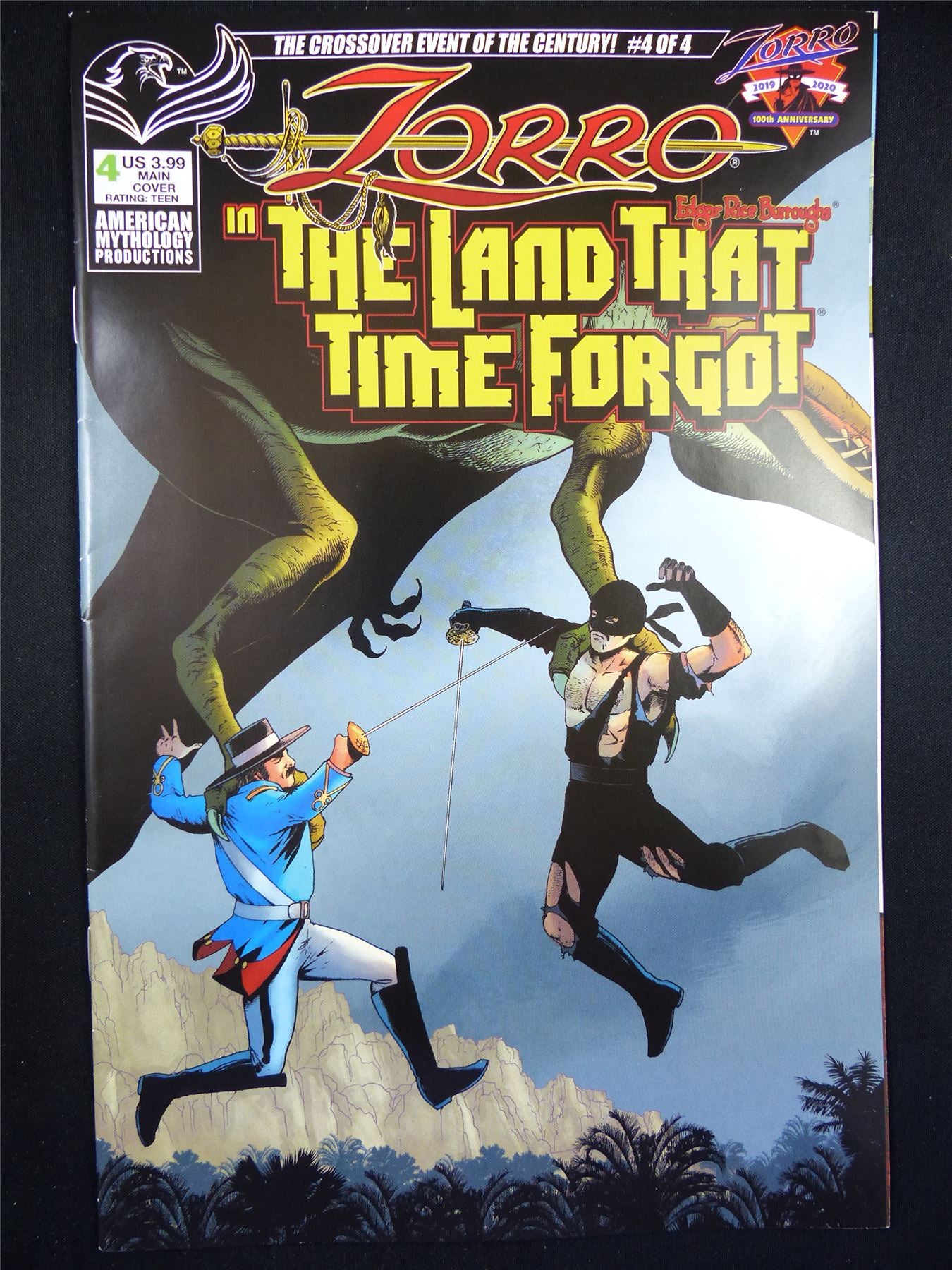 ZORRO: The Land That Time Forgot #4 - Feb 2023 - Mythology Comic #2J2