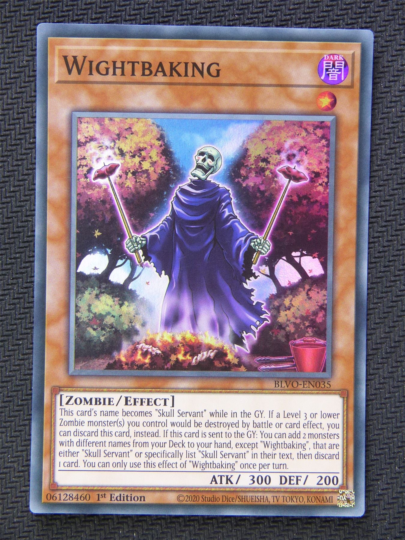 Wightbaking BLVO - Super Rare - Yugioh Card #5TJ