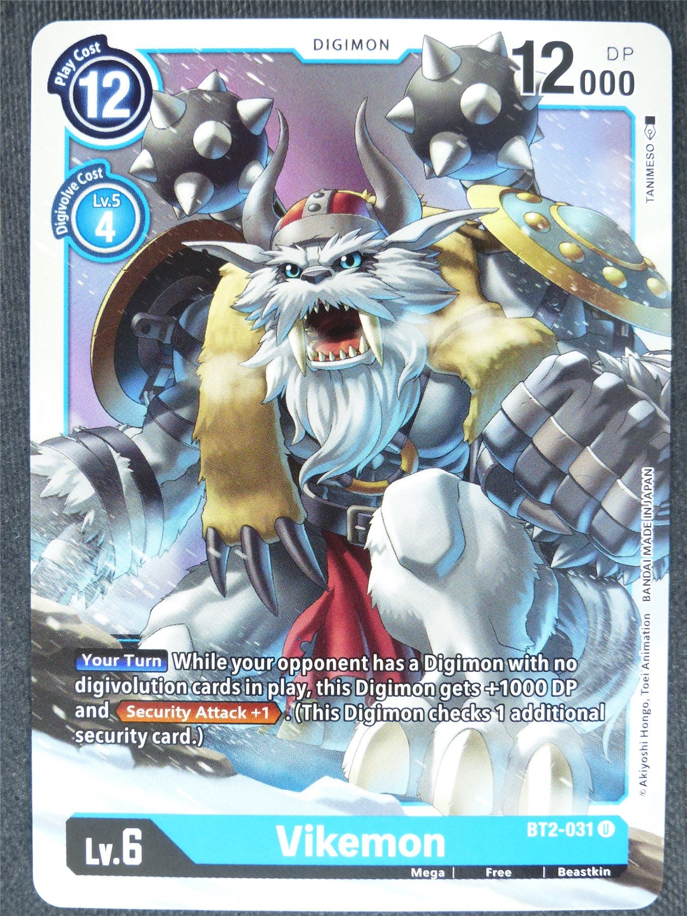 Vikemon BT2-031 U - Digimon Cards #PZ