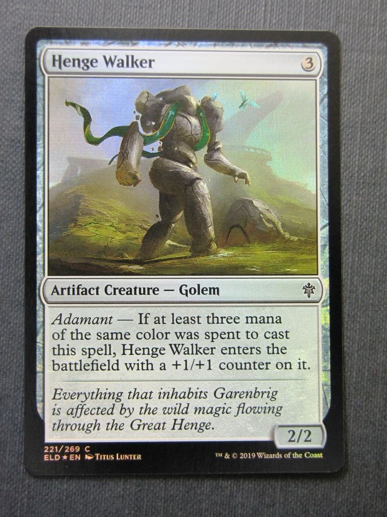 Henge Walker Foil - Mtg Magic Cards #C1