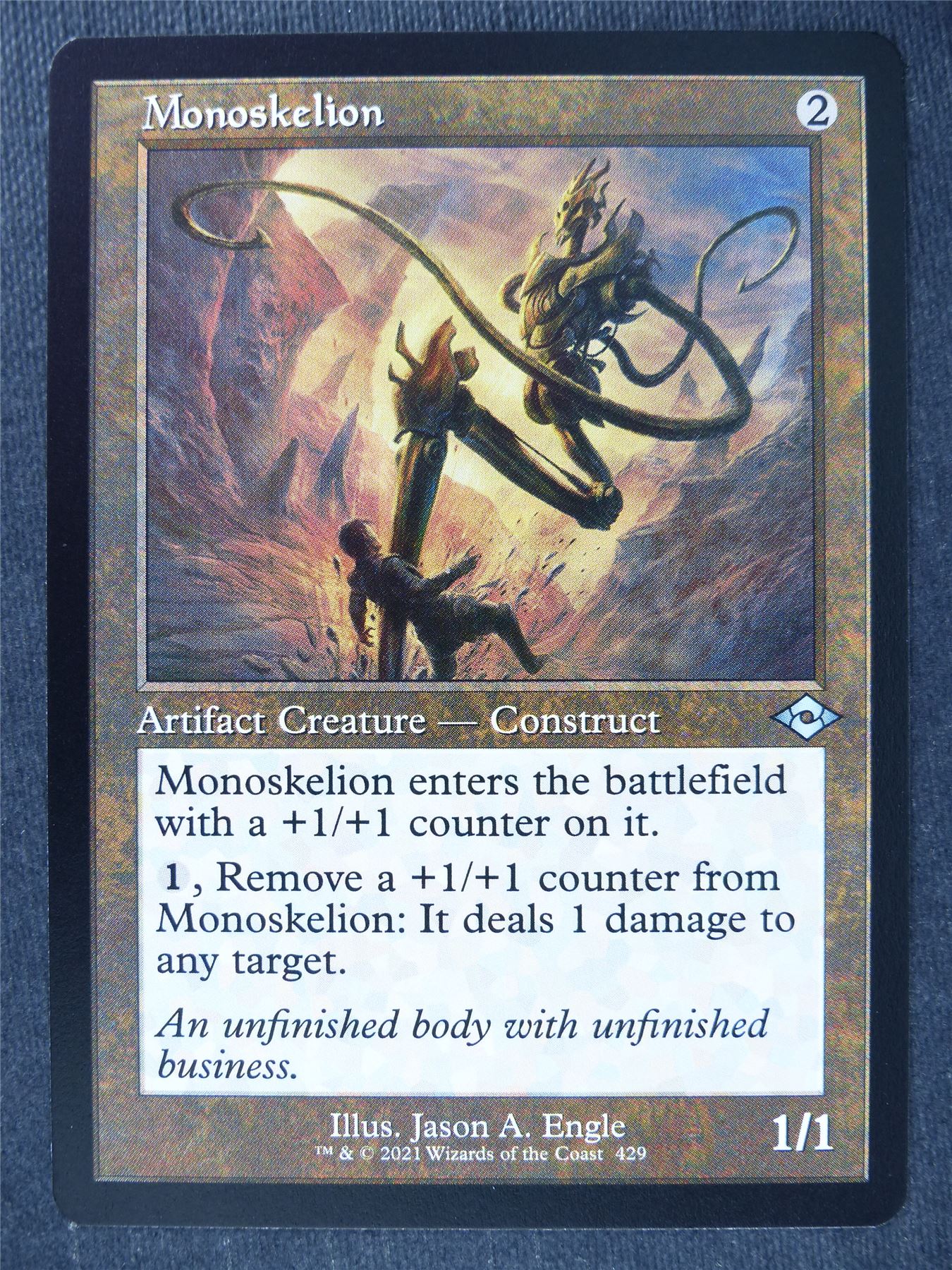 Monoskelion Retro - MH2 - Mtg Magic Cards #J0