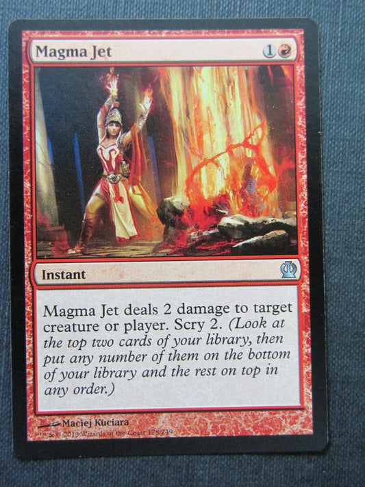 Magma Jet - Mtg Magic Cards # 9B9