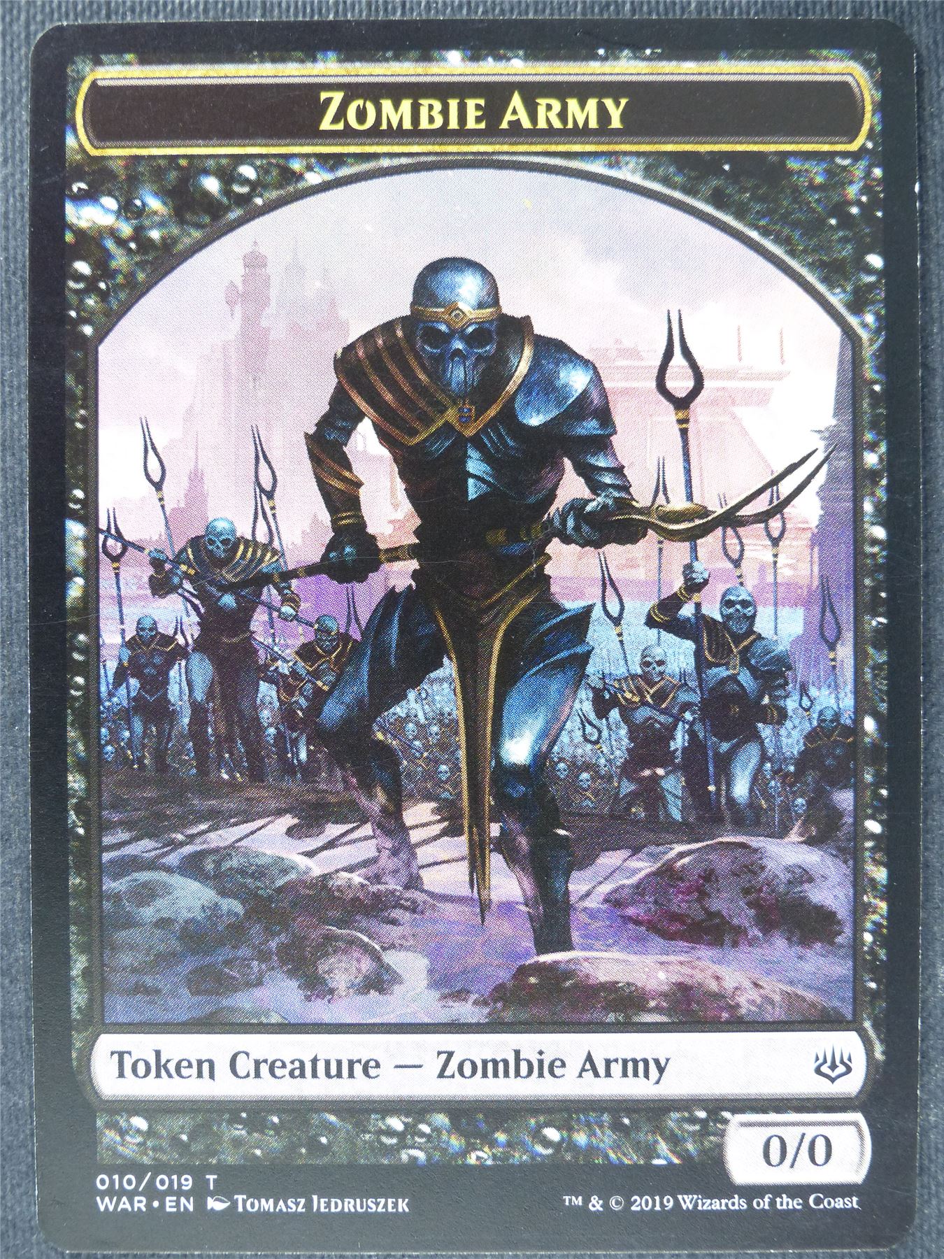 Zombie Army Token - Mtg Magic Cards #X4