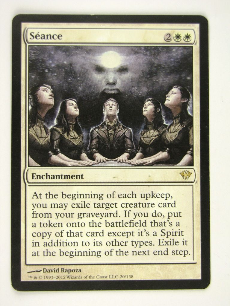 MTG played Cards: SÉANCE # 13D61
