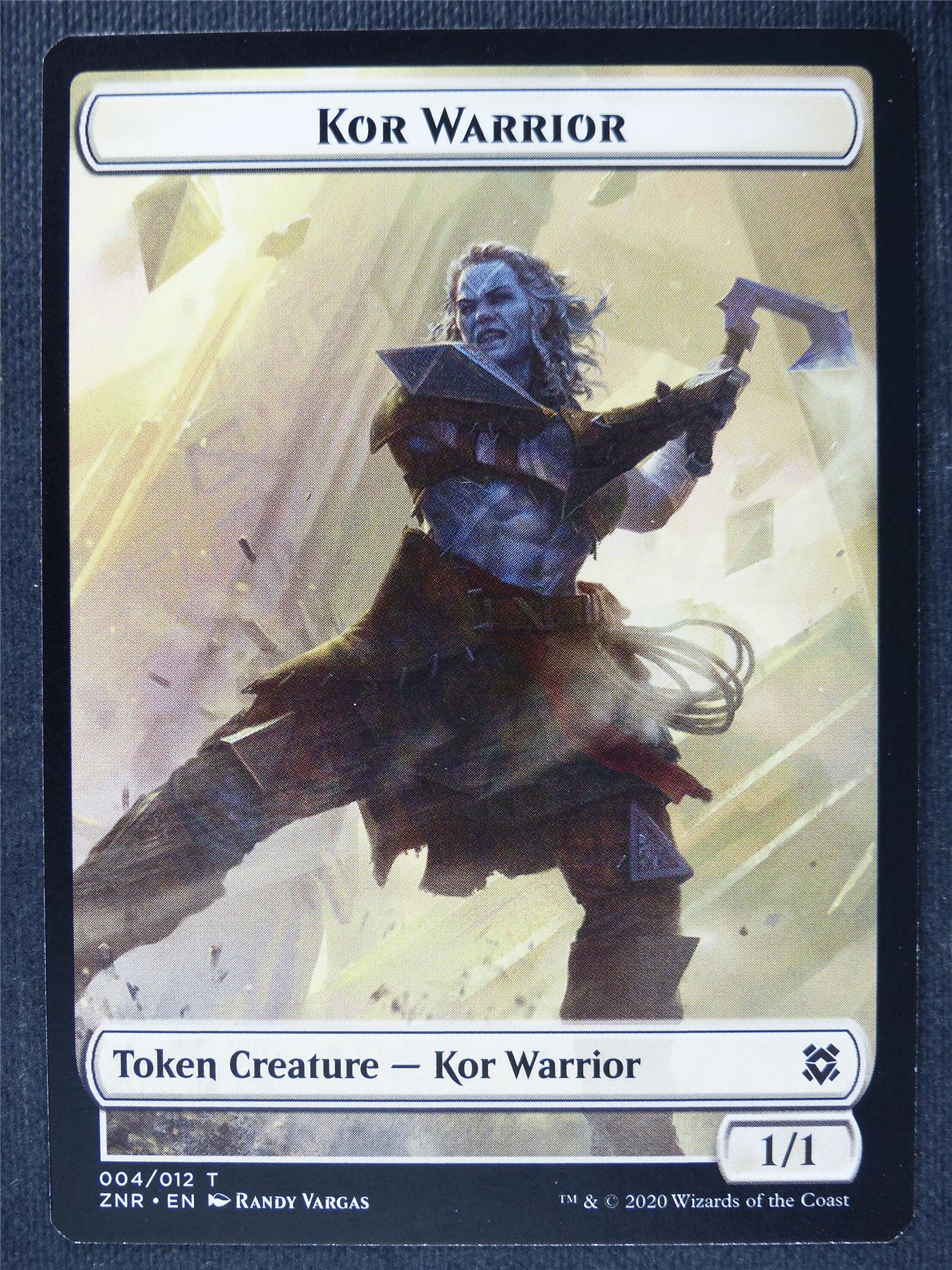 Kor Warrior Token - Mtg Magic Cards #SX