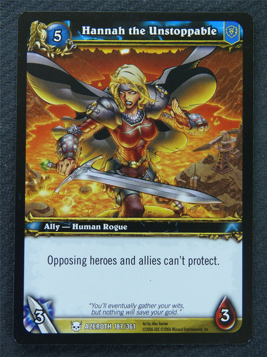 Hannah The Unstoppable - Common - World Of Warcraft #1D1