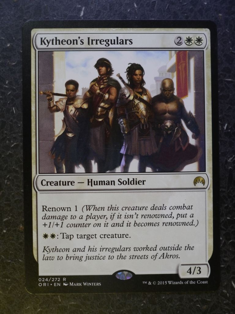 MTG Magic Card: KYTHEON'S IRREGULARS # 6C54