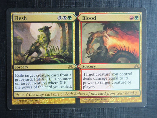 MTG Magic Cards: FLESH BLOOD # 17E53