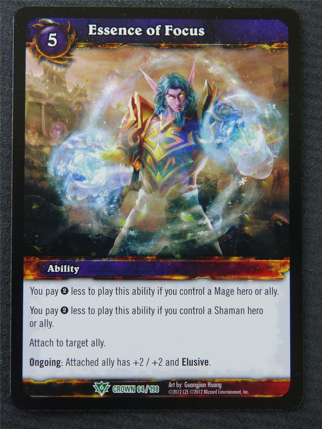 Essence Of Focus - Uncommon - World Of Warcraft #1I8