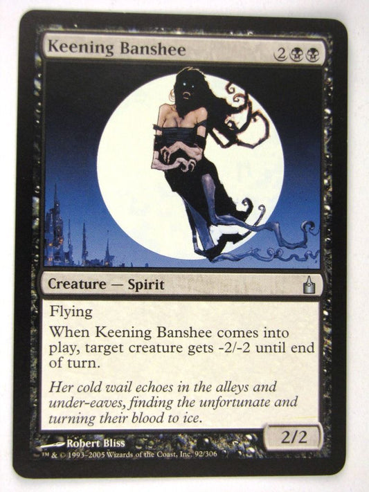 MTG Magic: the Gathering Cards: KEENING BANSHEE: RAV