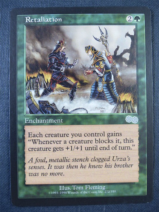 Retaliation - Urza's Saga - Mtg Card #73B