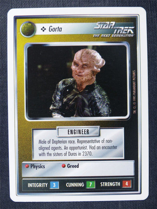 Gorta - NG - Star Trek Cards #127