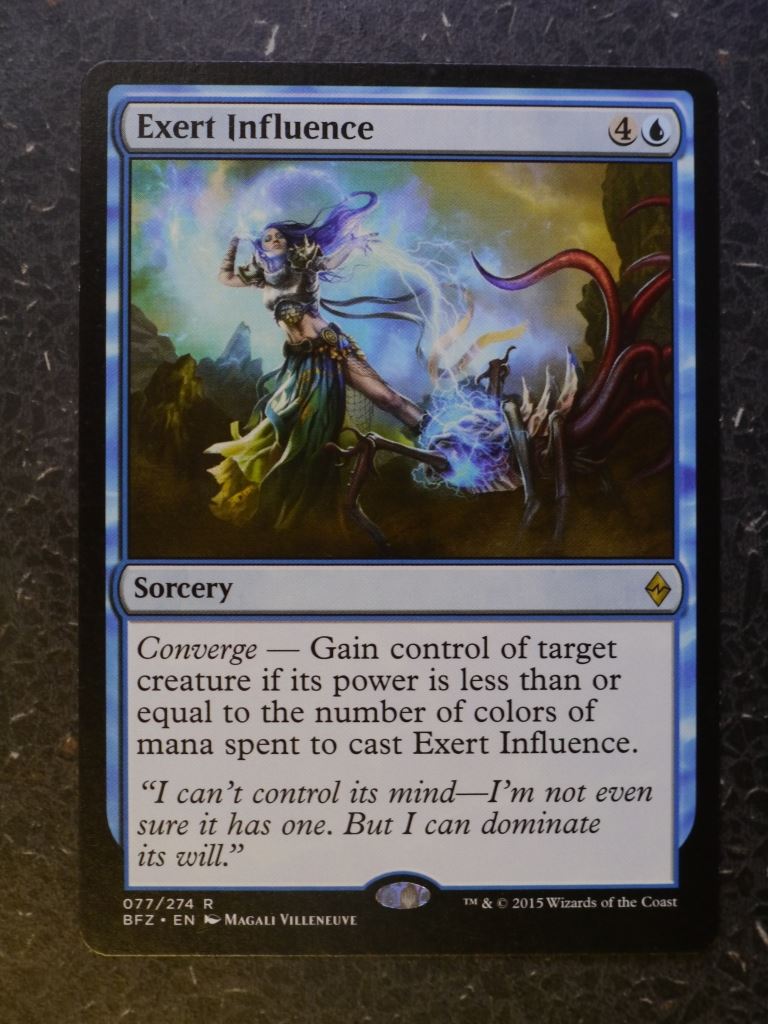 MTG Magic Card: EXERT INFLUENCE # 6C72