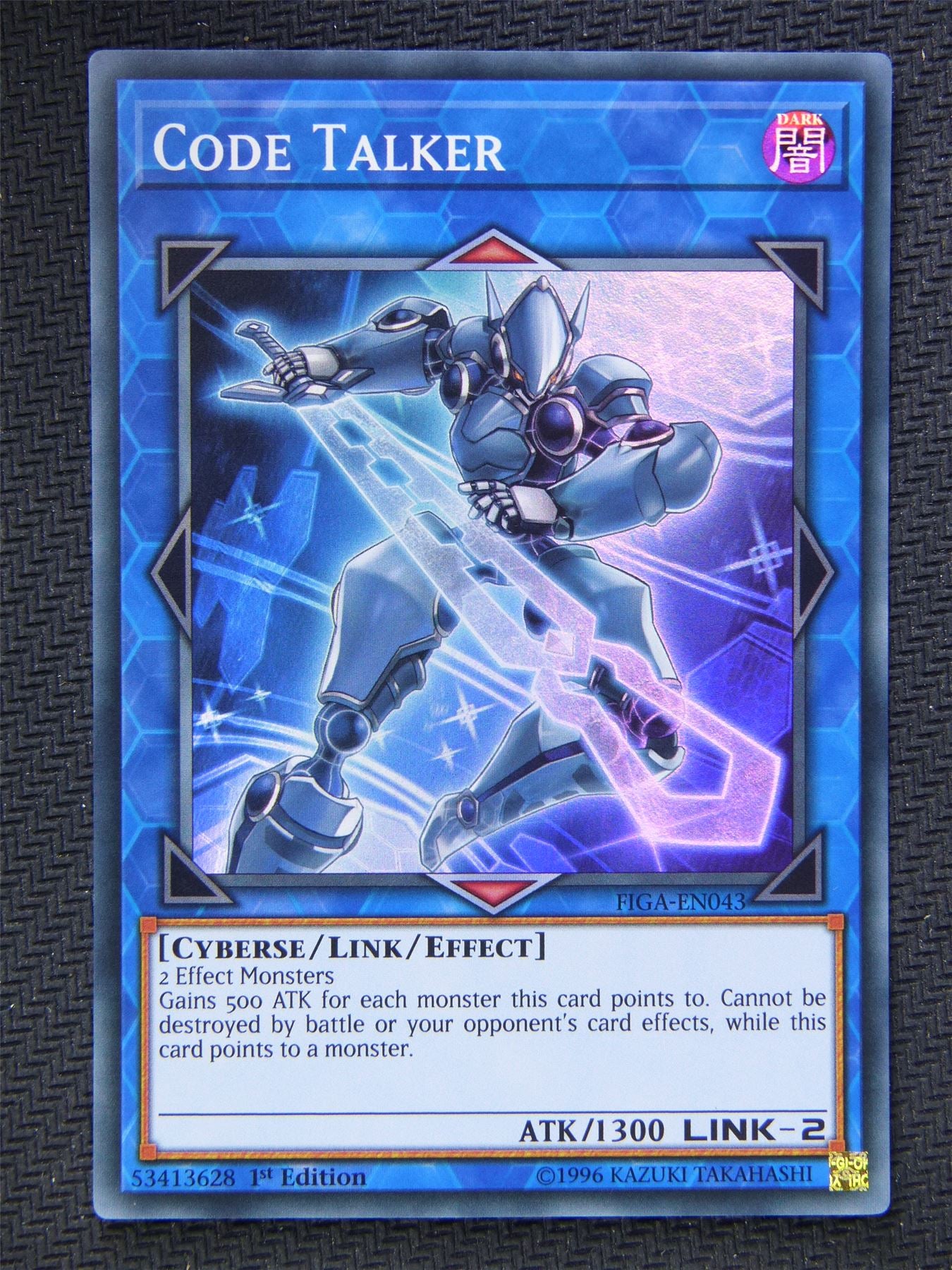 Code Talker FIGA - Super Rare - Yugioh Card #61L