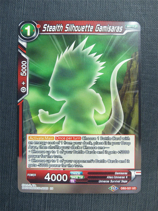 Stealth Silhouette Gamisaras - DB2 Dragon Ball Super Card