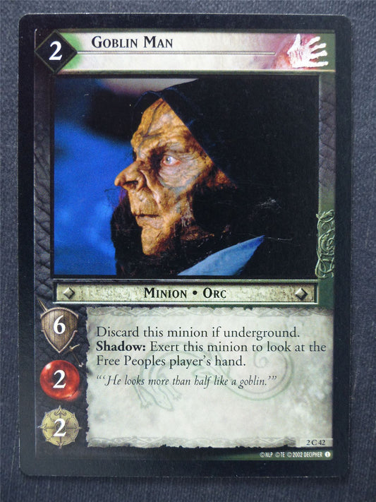 Goblin Man 2 C 42 - LotR Cards #S0