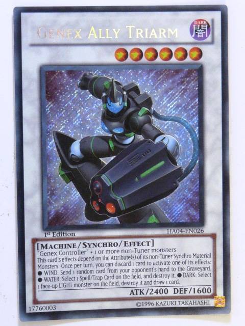 YU-GI-OH yugioh CCG - GENEX ALLY TRIARM