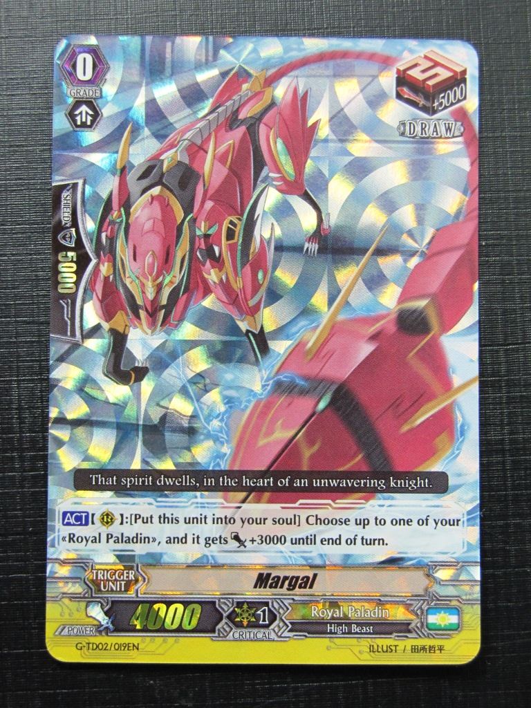 Vanguard Cards: MARGAL G-TD02 played # 17F44