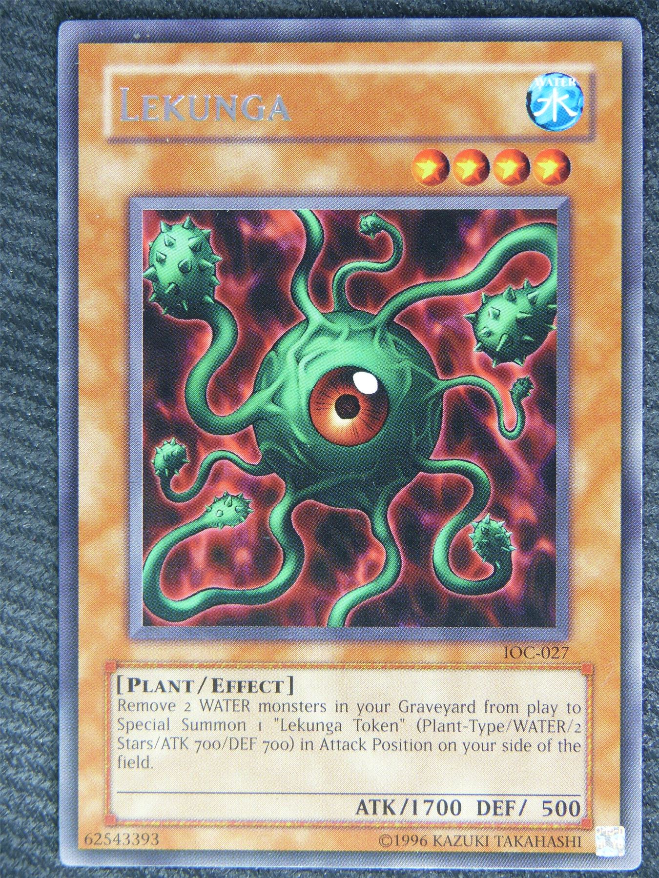 Lekunga 1OC Rare - Yugioh Card #829